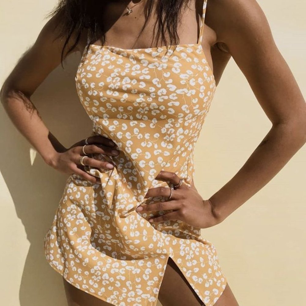 Princess polly floral mini dress